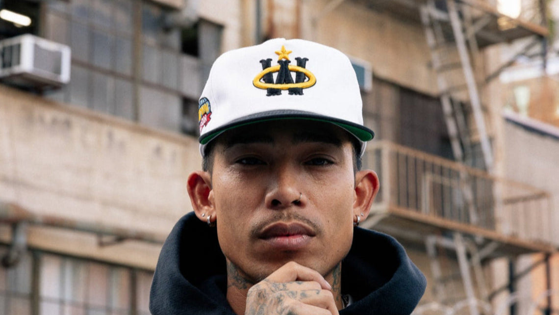 Winner Circle “Crown’d” Hat – White/Black Edition