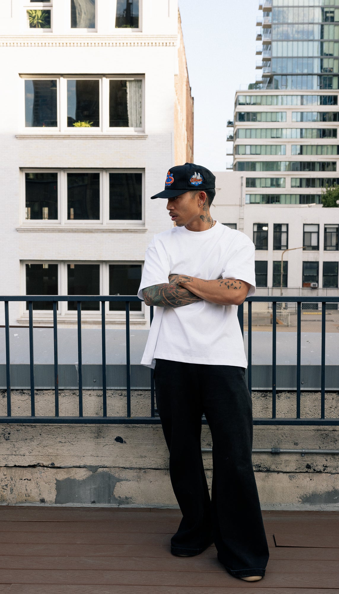 Winner Circle “Empire” Hat – Black/Mets Blue Edition