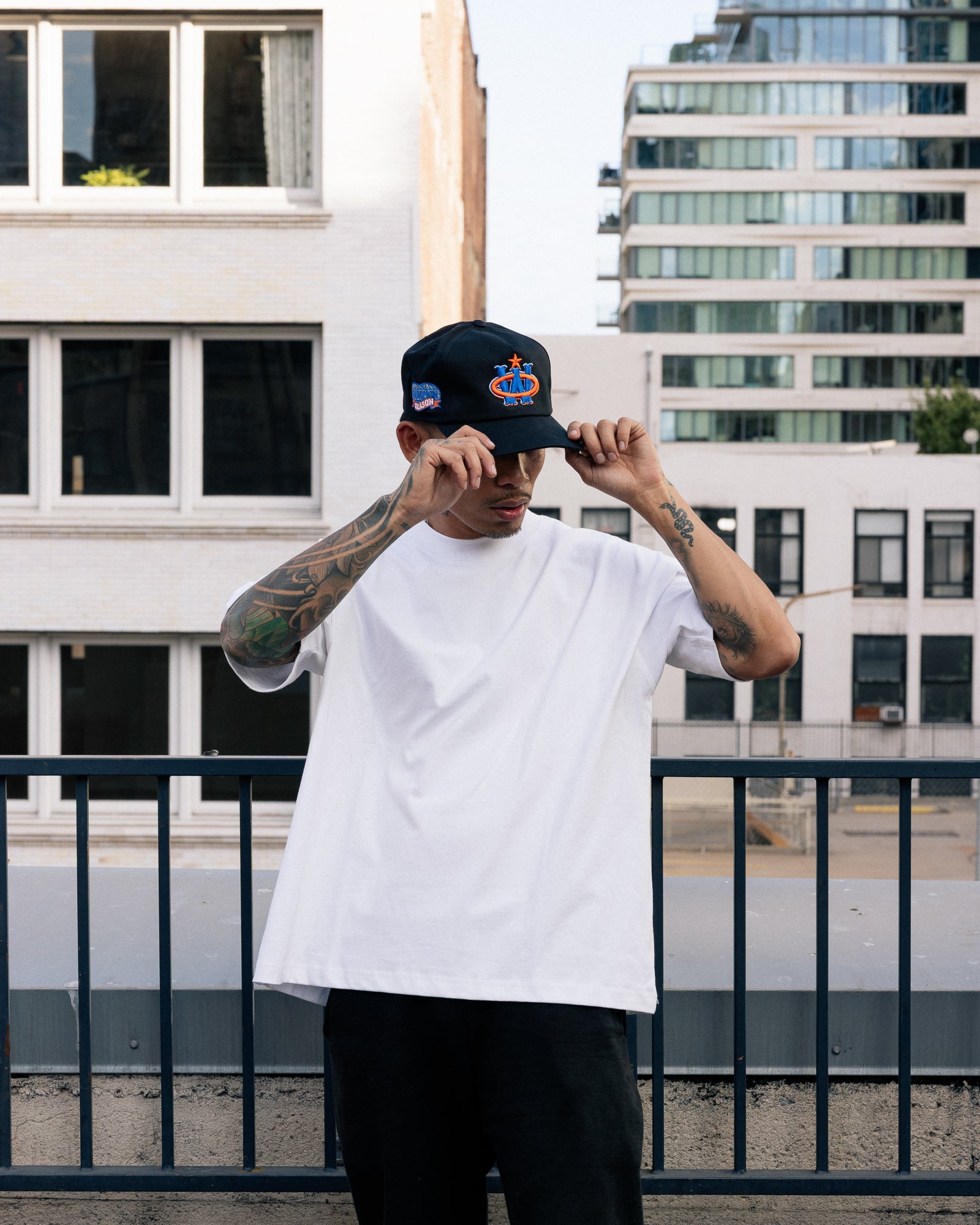 Winner Circle “Empire” Hat – Black/Mets Blue Edition