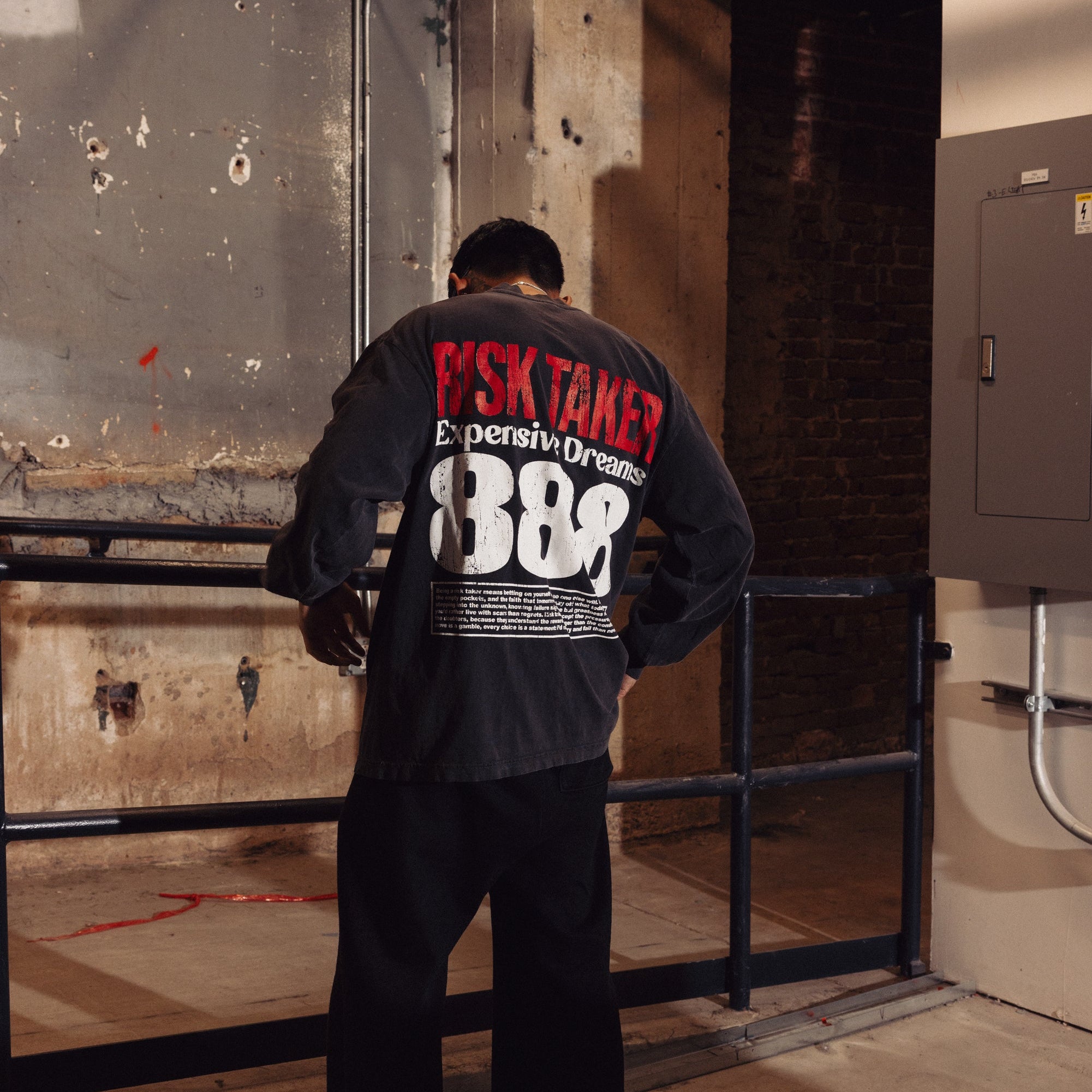 Winner Circle “RISK TAKER” Long Sleeve – Black