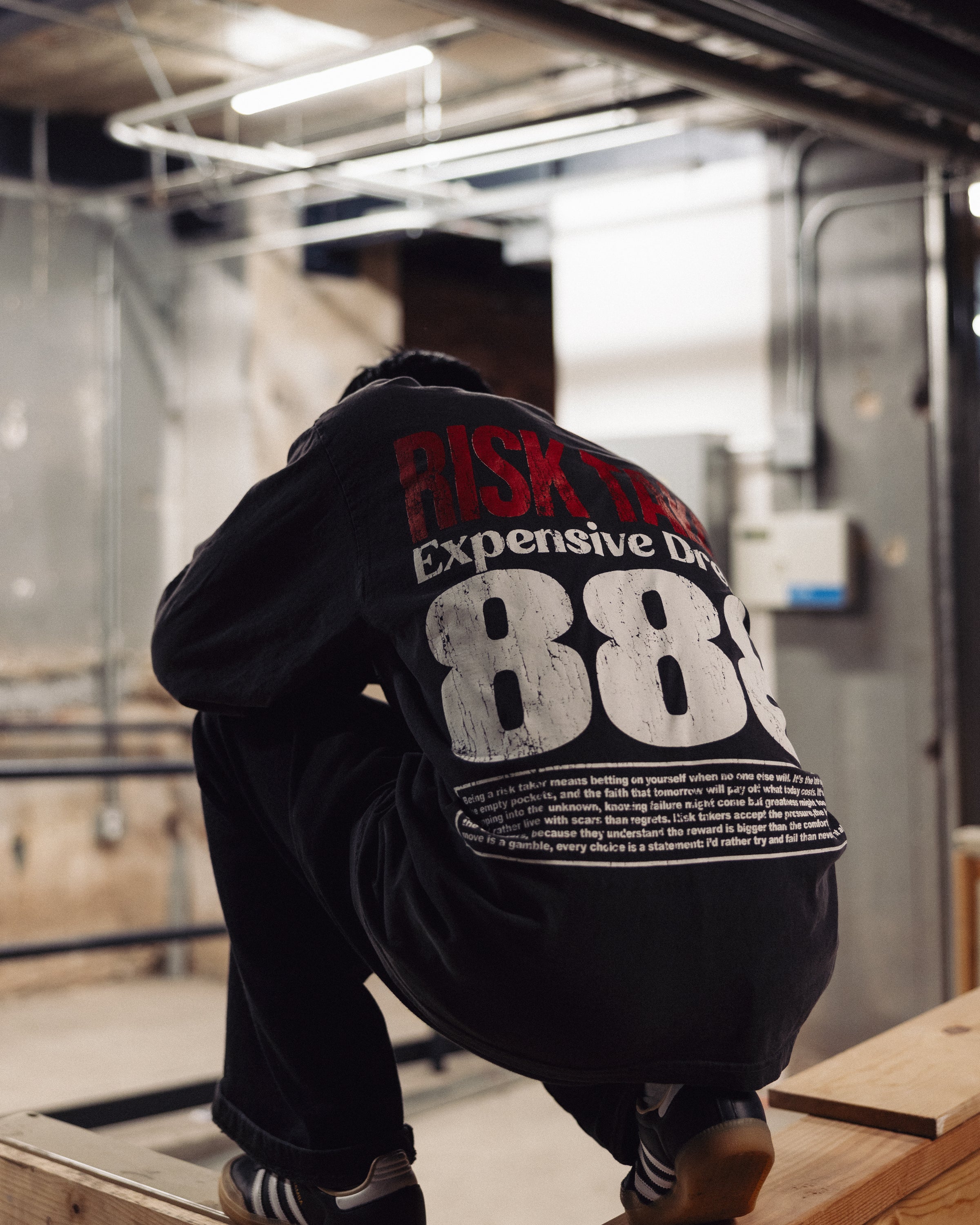 Winner Circle “RISK TAKER” Long Sleeve – Black